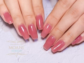 モアニ ヒロオ 渋谷店(MOANI Hiroo)/フィルインで自爪ロング