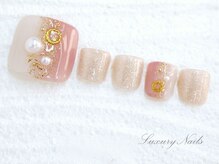 ラグジュアリーネイルズ オオミヤ(Luxury Nails Omiya)/ニュアンス*パールネイル