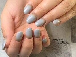 １カラー×根本グラデーション