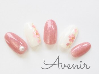 アヴィニール 表参道(Avenir)/桜ネイル