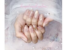 エンジェルネイルサロン(Angel nail salon)/マグネットチェックネイル