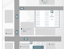 ヴィヴ(vive)の雰囲気（指定駐車場が5台ございます。詳しくはフォトギャラリーを参照）