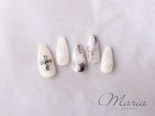 マリアアイビューティー 西梅田(Maria Eye Beauty)/シンプルオフィスネイル☆彡