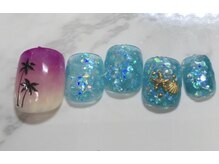 クリスタルネイル パークプレイス店/summerネイル