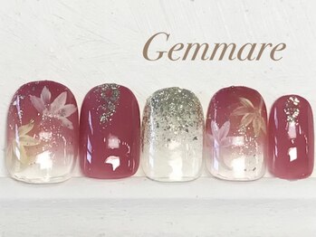 ジェンマーレ 青葉台店(Gemmare)/紅葉大人ネイル