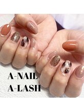 エーネイル エーラッシュ(A-NAIL A-LASH)/定額ネイル【倉敷】