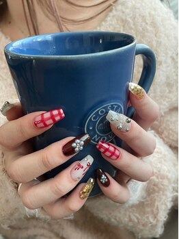 カノア(Kanoa)の写真/\自分史上の一番のお気に入りネイルを更新/SNSデザイン・パーツ・シール持ち込みOK!やり放題コースあり*