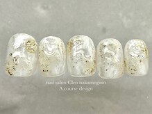 クレオ 中目黒店(Cleo)/【ホワイトもやもやネイル】