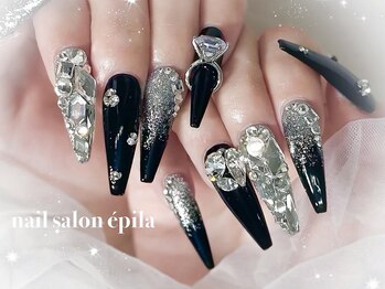 エピラ(epila)/ガラスフレンチ×埋めつくし