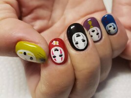 手描きアートネイル