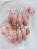 特殊クリアネイル♪ ¥20,000