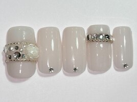 ビジューシンプルワンホン￥7000