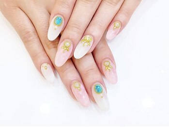ネイルコレクション ピンク(Nail Collection Pink)/スカルプアート付放題
