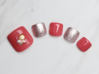 ジーネイルコウベ(G NAIL KOBE)/フットDコ-ス 3540円