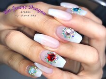 アン ジョーヌドラゴ/【自爪ネイル】ホワイトネイル