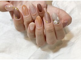 手書き和柄アートニュアンスMIX