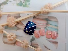 ネイルサロン&スクール ジーナ(GINA)/甘辛ガーリーネイル