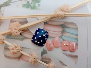 ネイルサロン&スクール ジーナ(GINA)/甘辛ガーリーネイル