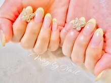 メイリー ネイル(Mayily Nail)の雰囲気（フレンチ×キラキラパーツ♪トレンドデザインはお任せください♪）