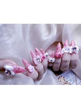 長さ出しのできるサロン