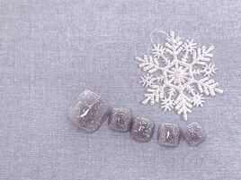 ワンカラーフットネイル