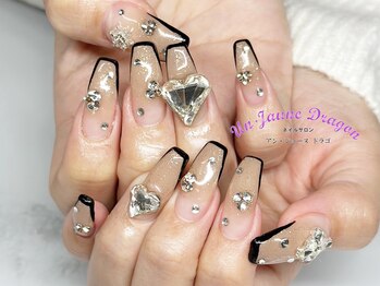 アン ジョーヌドラゴ/【ロングネイル】キラキラネイル