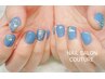 【HAND】定額B華やかネイル★￥7500(オフ、ケア、フィルイン込み）
