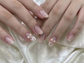 インザピンクリリー(in the pink LILY)/さくらんぼネイル/担当赤木