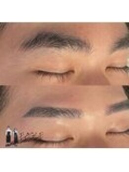 イーグル 三宮(EAGLE)/メンズ平行眉/メンズ眉毛/美眉