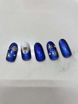 エーナイン イオンモール苫小牧店/クリスマスネイル