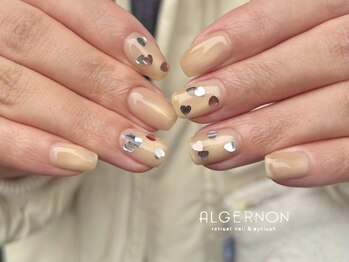 アルジャーノン リトリート(ALGERNON retreat)/バレンタインネイル