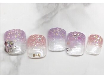 クリスタルネイル パークプレイス店/シンプルグラデーション