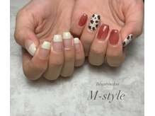 ビューティーサロン エムスタイル(M-style)/アシメニュアンスデザイン