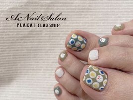 冬フットネイル