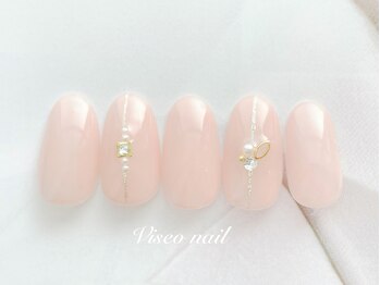 ヴィセオ(Viseo)/パールの上品ネイル