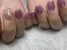 スノー ドロップ(Snow drop)/マグネット　ぷっくりフラワー