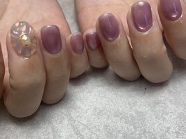 マグネット　ぷっくりフラワー