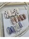 ブルーバードネイル(Blue bird nail)の写真/【デザイン100種類以上！】季節感のある定額制メニューをお選び頂けます♪ネイルデビューにおすすめ☆