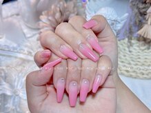 レアネイル 渋谷店(Le’a nail)/ピンク☆カラーグラデーション