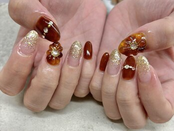 ネイルサロン ドゥ(Nail Salon Doux)/【ラテリア】秋DC24番