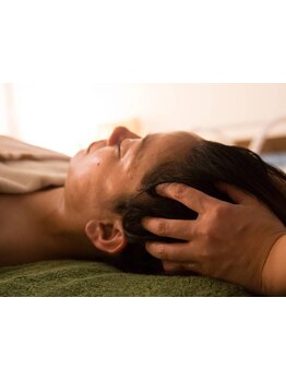 ヘッドスパで癒されたい