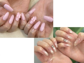 モルネイル(MORU nail)の写真/【新宿駅/新宿西口駅/西武新宿駅より徒歩5分以内の好立地】お仕事帰りやお出かけのついでに指先を可愛く♪
