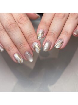 ビューティマーケット アングゥ(BEAUTY MARKET ungu)/マンスリーネイル