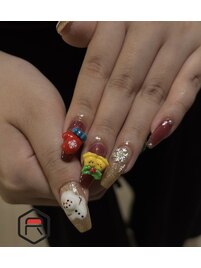 手書き雪だるま♪