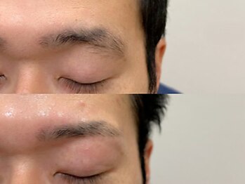 ショコランフォーメン(CHOCOLAN for Men)の写真/【顔の印象の7割が決まる】黄金比アイブロウWAXで清潔感UP◎骨格やお顔のバランスから似合う眉をご提案★
