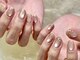 エルネイル(elu nail)の写真/可愛いをぎゅっと詰め込んだネイルデザインをelu nailで実現♪お洒落なニュアンスネイルにうっとり…＊
