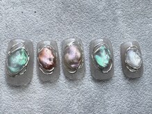 シープラスエー(C+A)/大人カラフルストーンネイル