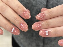 ぽぽネイル/持ち込みデザイン
