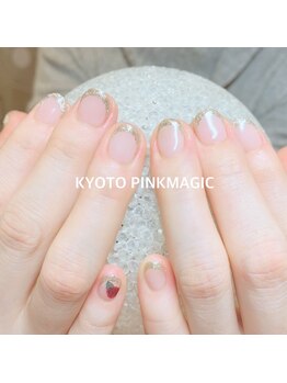 ピンクマジック(PINKMAGIC)/ラメフレンチ