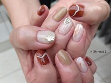 ケイアイエムネイル(KIM nail)/サンプル秋色バージョン♪